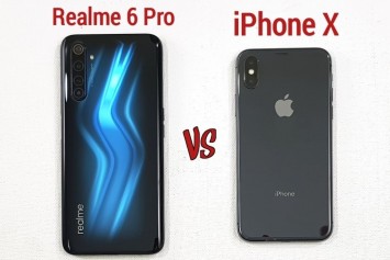 Realme 6 Pro ve iPhone X Hız Testi
