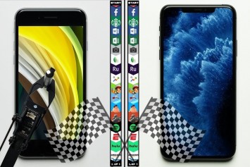 iPhone SE 2020 ve iPhone 11 Pro Max Hız Testi