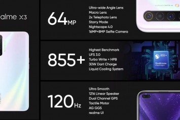 Realme X3 resmi olarak duyuruldu