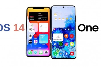 iOS 14 ile One UI Karşılaştırması
