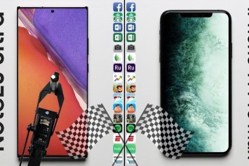 Galaxy Note 20 Ultra ve iPhone 11 Pro Max Hız Testi
