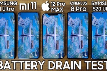 Galaxy S21 Ultra, Xiaomi Mi 11, iPhone 12 Pro Max, OnePlus 8 Pro ve S20 Ultra Batarya Testi