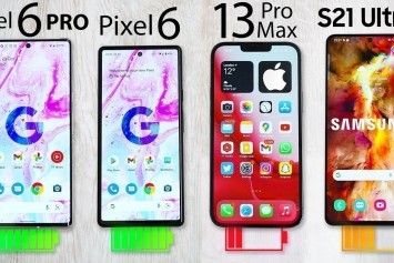 Pixel 6 Pro, Pixel 6, iPhone 13 Pro Max ve S21 Ultra Batarya Testi