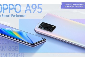 Oppo A95 resmi olarak duyuruldu