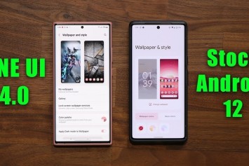 One UI 4 ile Android 12 Karşılaştırması