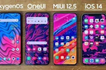 OxygenOS, OneUI, MIUI ve iOS Karşılaştırması