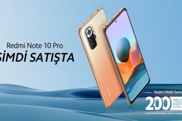 Redmi Note 10 Pro Türkiye'de satışa sunuldu
