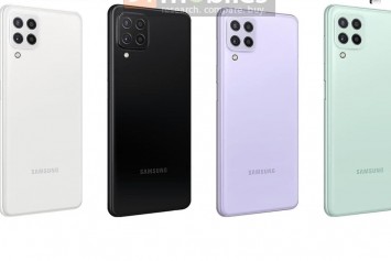 Samsung Galaxy A22 5G ve A22 4G görselleri ve özellikleri ortaya çıktı