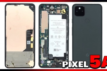 Google Pixel 5a Parçalarına Ayrıldı