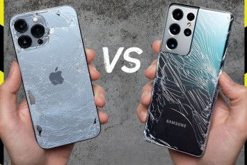 iPhone 13 Pro Max ve Galaxy S21 Ultra Düşme Testi