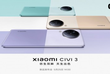 Xiaomi Civi 3 tasarımı ve çıkış tarihi paylaşıldı