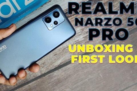 Realme Narzo 50 Pro 5G Kutu Açılışı ve İlk Bakış