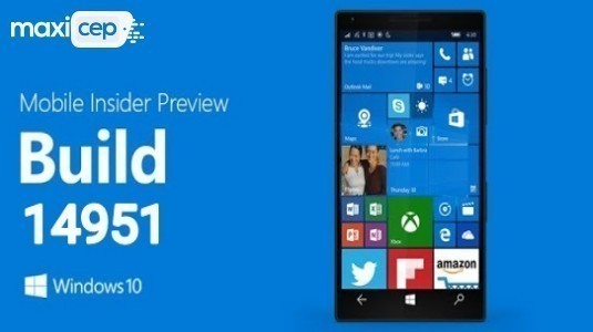 Windows 10 Mobile Yapı 14951 Yeni Özellikler Getirdi
