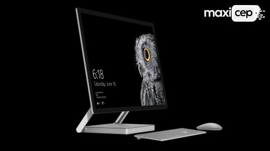 Microsoft'un ilk Hepsi Birarada Bilgisayarı Surface Studio Tanıtıldı