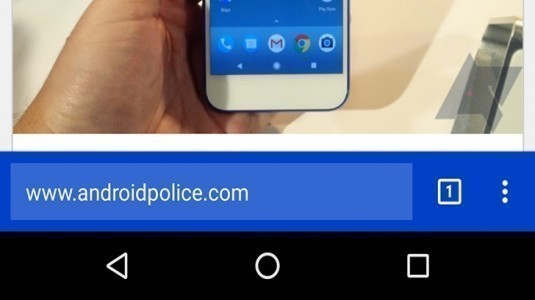 Google Chrome Tek Elle Kullanım Modu Android Platformu için Geliyor