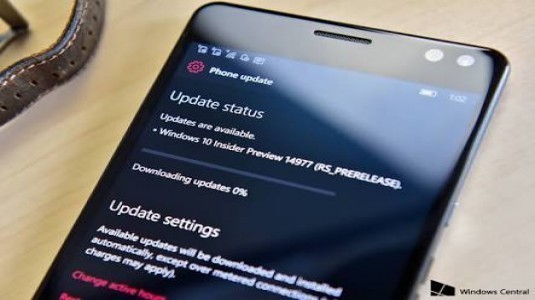 Windows 10 Mobile Yapı 14977, Insider Fast Ring Kullanıcıları için Yayınladı