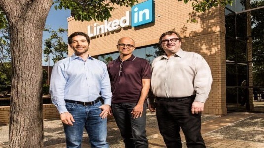 Microsoft, Linkedin'i Satın Aldığını Duyurdu