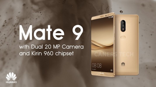 Huawei Mate 9'un Yeni Görselleri Geldi