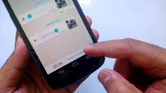 WhatsApp sesli mesaj kaydetme özelliğini kolaylaştıracak