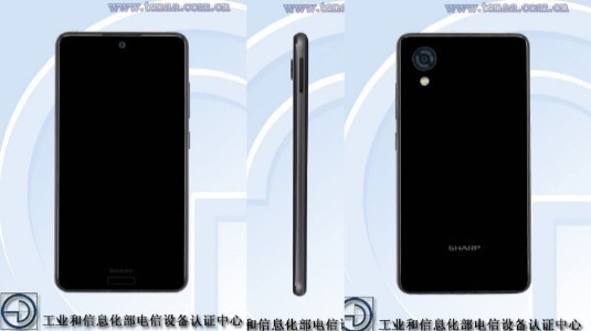Sharp FS8018, Çerçevesiz Ekranı ile Birlikte TENAA Üzerinde Göründü