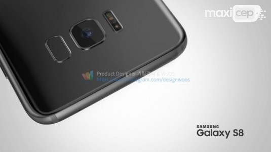 Galaxy S8 ve S8+'ın Sızıntılardan Oluşan Render Görselleri Yayınlandı