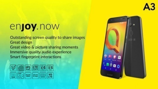 Alcatel A3'ün Fiyatı ve Çıkış Tarihi Duyuruldu