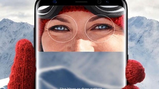Samsung Galaxy S8'in İris Tarayıcısı Mobil Ödeme İçin Kullanılabilir Olacak