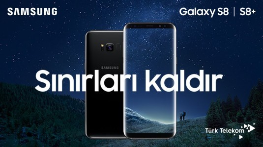 Galaxy S8 ve Galaxy S8+, 21 Nisan'da Türk Telekom Mağazalarında Satışa Sunulacak