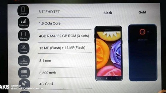 Samsung Galaxy J7 Max'tan ilk bilgiler geldi