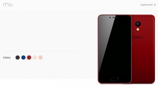 Meizu M5c'nin özellikleri ve tasarımı sızdırıldı