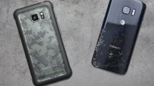 Galaxy S8 Active'de, kıvrımlı kenarlara yer yok