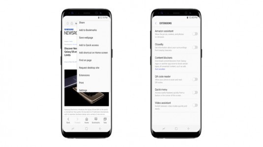 Samsung Internet Browser, ilk güncellemesini aldı