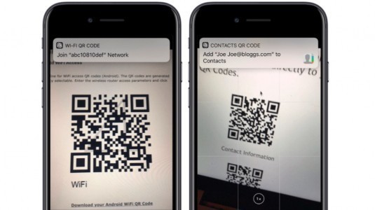 iOS 11 tarafından desteklenecek 9 önemli QR kodu