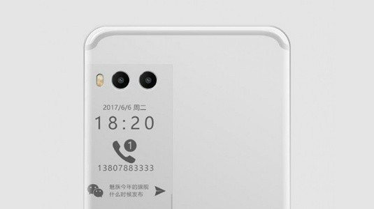 Meizu Pro 7'nin Canlı Görseli İkincil Ekranı Gözler Önüne Serdi