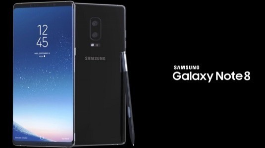 Samsung Galaxy Note 8 Daha İnce Çerçeveler İle Gelebilir