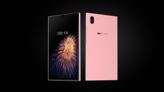 Sharp'ın Yeni Akıllı Telefonları FS8016 ve FS8010 Çerçevesiz Ekran İle Geliyor
