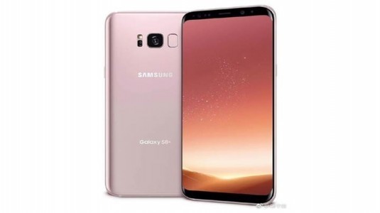 Samsung Galaxy S8+ Rose Gold rengiyle görüldü