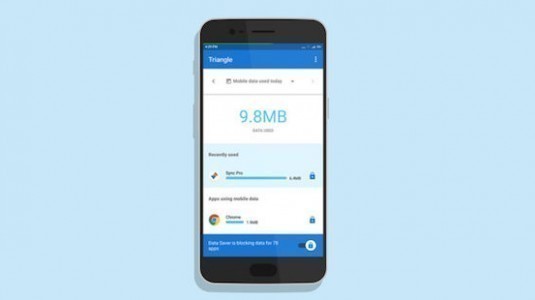 Google Triangle ile internet tüketiminizi düşürün