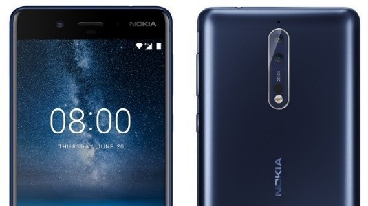 Nokia 8'in Gümüş Rengi de Ortaya Çıktı