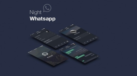 WhatsApp gece modu üzerinde çalışmalara başlamış