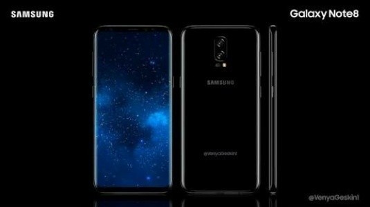 Galaxy Note8'in 256GB Versiyonu Güney Kore'de Ortaya Çıkan Afişle Doğrulandı