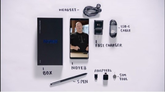Samsung Galaxy Note8 Kutu Açma Videosu