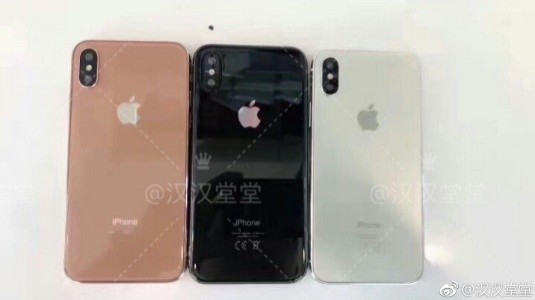 Apple iPhone 8'in Parlak Siyah, Bakır ve İnci Beyazı Renkli Görseli Sızdırıldı