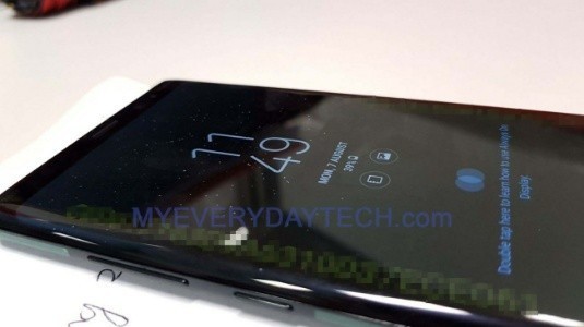 Galaxy Note8'in İlk Gerçek Resimleri İnternete Sızdırıldı