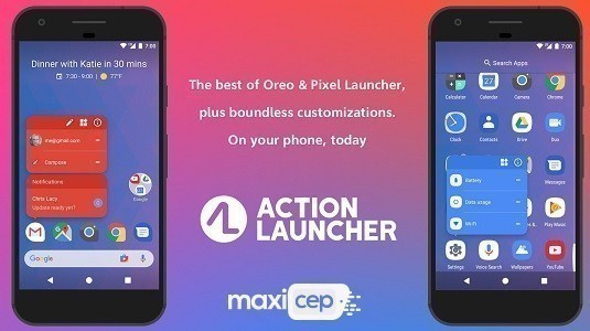 Action Launcher Android 8.1 Güncellemesi Alarak Yeni Özelliklere Sahip Oldu