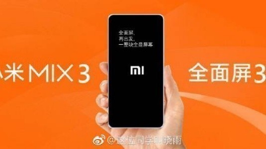 Xiaomi Mi Mix 3, 15 Ekim Tarihinde Tanıtılabilir