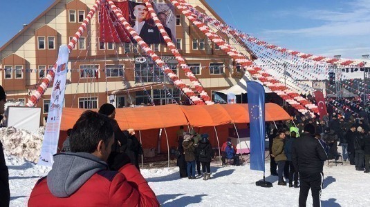 Huawei'den, Ardahan Kayak Merkezi'ni kesintisiz iletişim