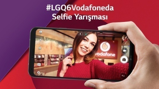 LG Q6, Vodafone Mağazalarında Satışa Sunuldu