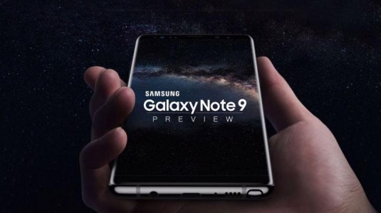 Galaxy Note 9'a ait olduğu iddia edilen görüntüler