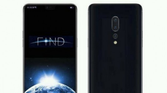 Oppo Find X ekranı kavisli olacak